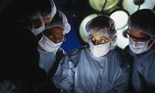 An operating theatre