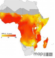Malaria was one of the better-mapped diseases, but there is still work to be don