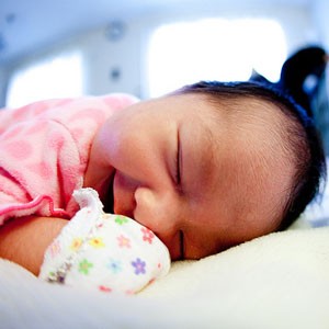 Sleeping baby (credit: Robert Freiberger, source: Flickr)