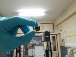 Solar cells turned into cheap printable lasers