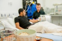 Lead researchers Dr James Betts and Dr Enhad Chowdhury who conducted the latest 