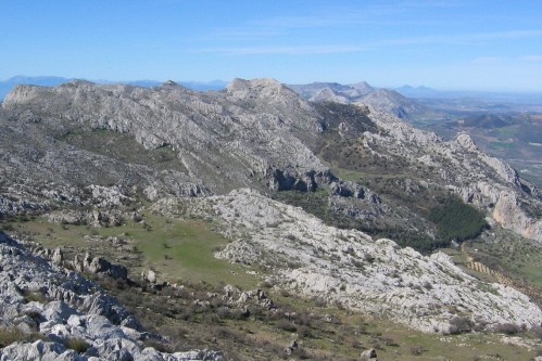 A karst landscape in southern Spain
                           Dr Matías Mudar