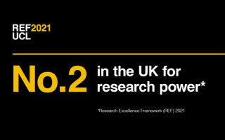 UCL comes second in the UK for research power