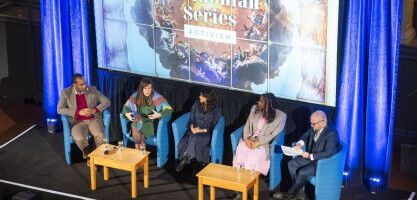 Activism proves a stimulating topic at Sheldonian Series event