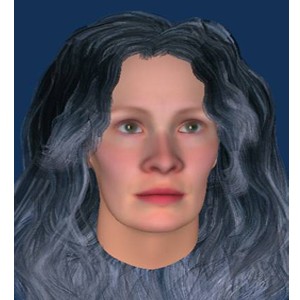 The therapist talks to the patient through a
computer-generated avatar of the &r