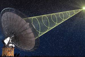 Cosmic radio burst caught red-handed