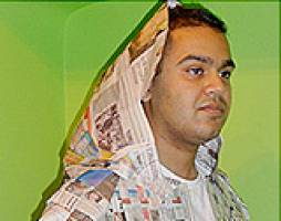 Fashion Design student 'makes the news'