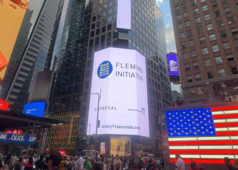 The Fleming Initiative’s previous campaign included a billboard takeover a