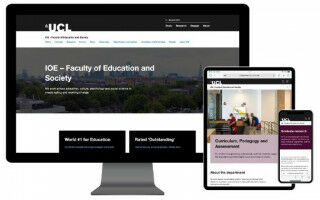 New website for Ioe - Faculty of Education and Society