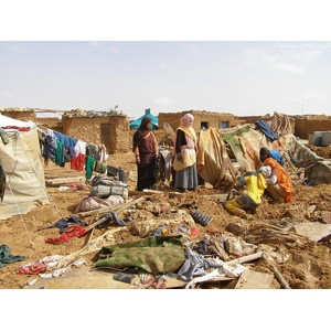 Refugees in the Western Sahara (from  Saharauiak  on Flickr)