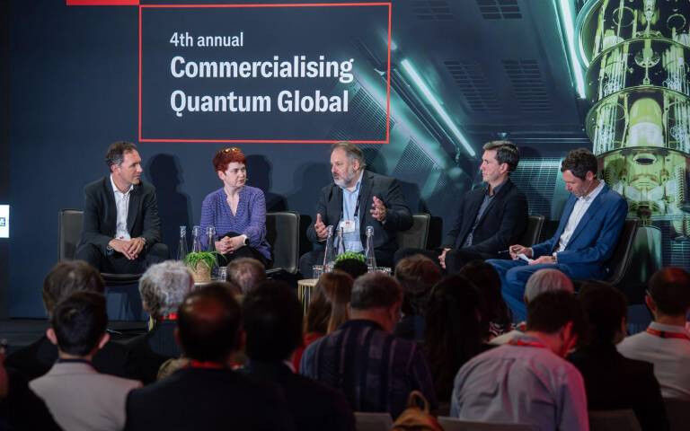 L-R: Tom Foulkes (King’s), Mary Ryan (Imperial), Howard Dawber, Deputy may