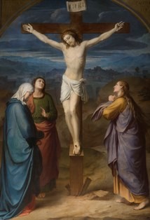 Rohden&rsquo;s Crucifixion (copyright Ushaw College/Studio PrimoPiano)