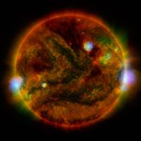 Searing Sun seen in X-rays