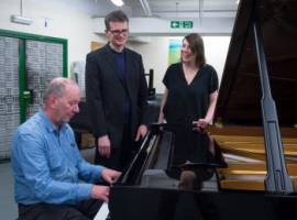 Steinway piano makes a grand entrance at Sussex
