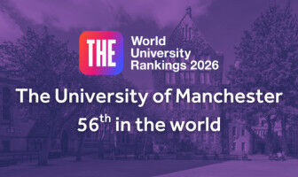 The University of Manchester places 56th in Times Higher Education World University Rankings