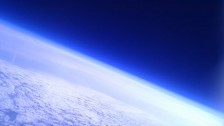 Image taken in stratosphere using Android phone, from previous CUSF project 